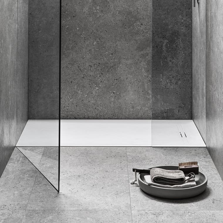 Geberit Sestra shower tray in white Geberit Sestra shower tray in white