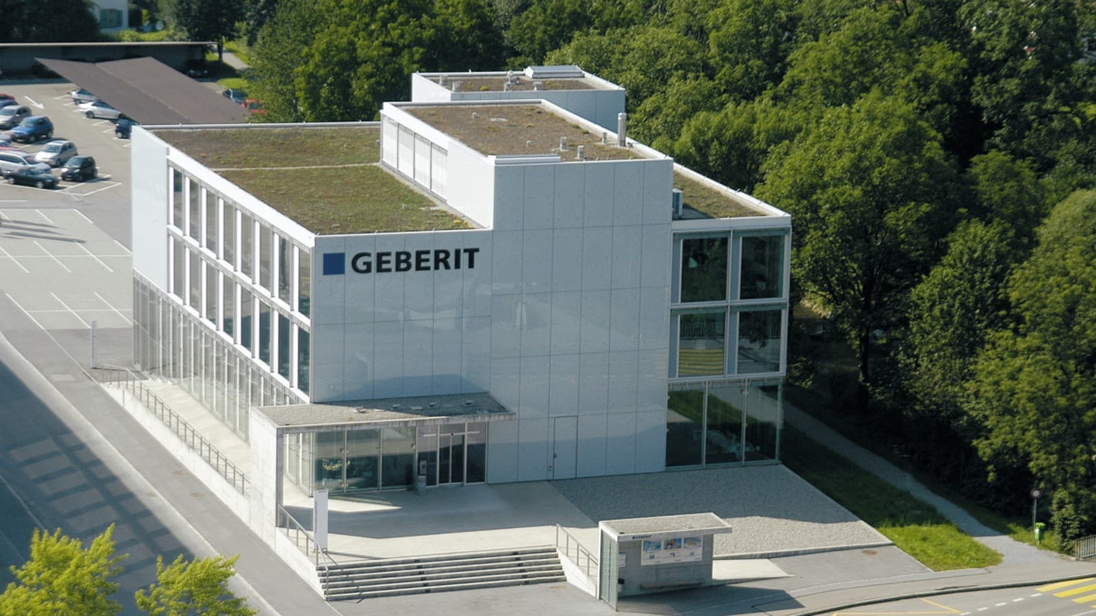 Geberit headquarters in Rapperswil-Jona, Switzerland Geberit headquarters in Rapperswil-Jona, Switzerland